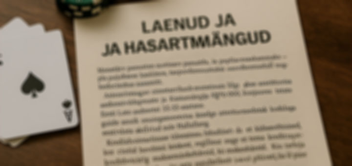 Kas kasiino ja laenud sobivad kokku?